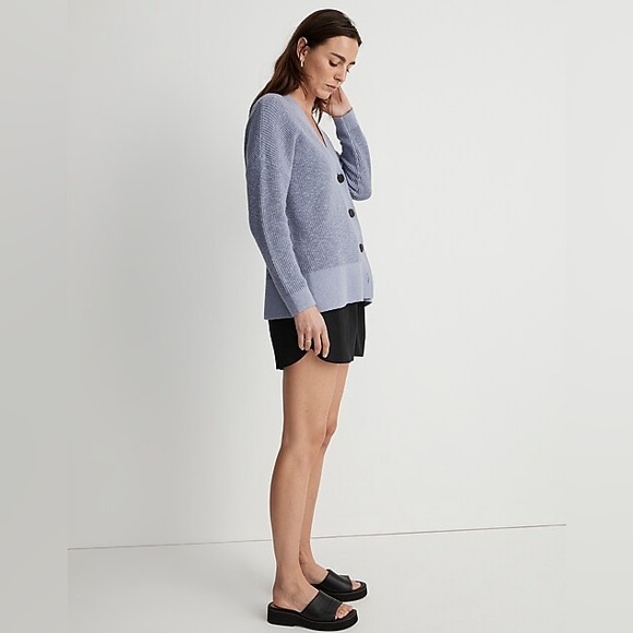 Madewell Lovell Cardigan Sweater Med NWT - Picture 2 of 5